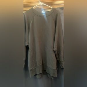 Aerie women’s Charcoal Crewneck Sweatshirt